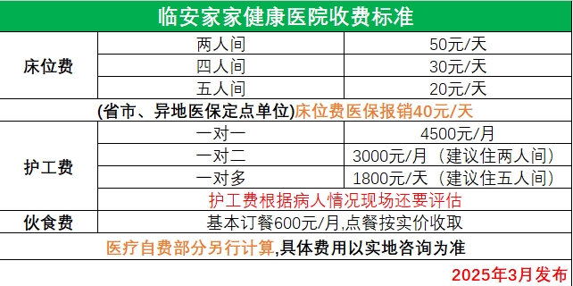 臨安家家健康醫(yī)院